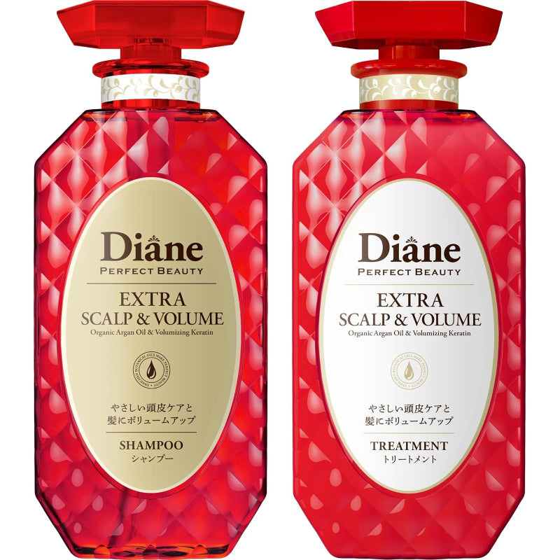 Diane(ダイアン) シャンプー&トリートメント [スカルプ & ボリューム] シトラス&ティーの香り パーフェクトビューティ セット 450ml×2