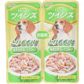【訳あり】【賞味期限：2027.11】いなば ツインズ とりもも肉 緑黄色野菜&ささみ入り 80g(40g×2) 12個セット