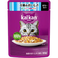 【訳あり】【賞味期限：2027.9.2】カルカン パウチ 1歳から 60g×12袋 4種のおいしさ まぐろ・たい・白身魚・さけ入り 成猫用 ウェットフード キャットフード 総合栄養食 水分補給 猫 kal kan お試し
