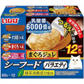 【訳あり】【賞味期限：2027.9】いなば まぐろジュレ 乳酸菌入り シーフードバラエティ 65g×12個 猫用 ウェットフード
