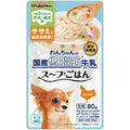 【訳あり】【賞味期限：2027.6.1】ドギーマン わんちゃんの国産低脂肪牛乳スープごはん ササミと緑黄色野菜入り 80g 犬用フード 【×30】
