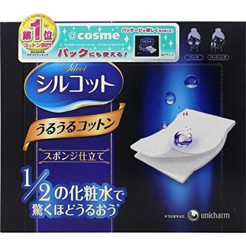 【セット品】シルコット うるうるスポンジ仕立て（40枚入）x６