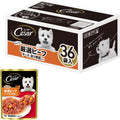 【訳あり】【賞味期限：2027.12.4】シーザー パウチ 成犬用 70g×36袋 ジューシー厳選ビーフ チーズ・彩り野菜入り 厳選素材 水分補給 とろみタイプ ウェットフード ドッグフード 犬 Cesar 大容量 【EC限定】