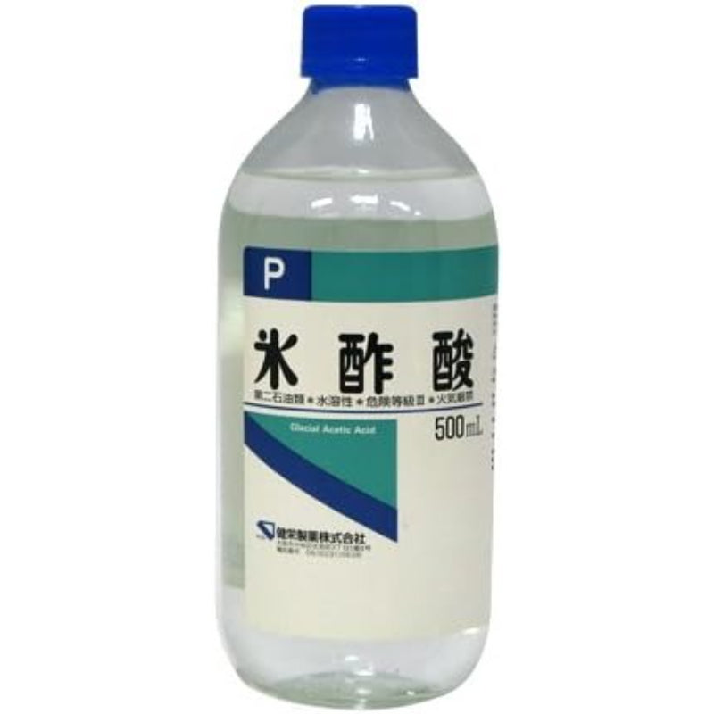 【使用期限:2029年8月 】氷酢酸P 500mL
