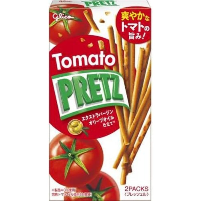賞味期限 2027.2 江崎グリコ PRETZ プリッツ トマト 53g×10個入
