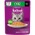 【訳あり】【賞味期限：2027.12.16】カルカン パウチ 11歳から 60g×12袋 まぐろ シニア 高齢期 ウェットフード キャットフード 総合栄養食 水分補給 猫 kal kan お試し