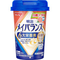 【賞味期限：27.02.06】メイバランスミニカップ 発酵乳仕込み 白桃ヨーグルト味 125ml×24本【ケース】 明治