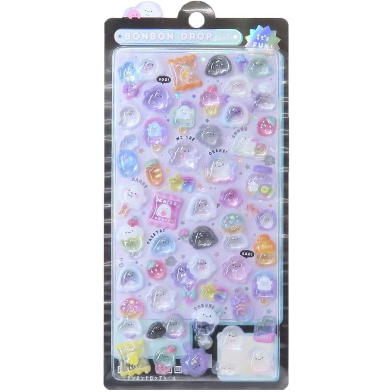 クーリア ボンボンドロップシール ばけばけボンボン 【4枚セット】