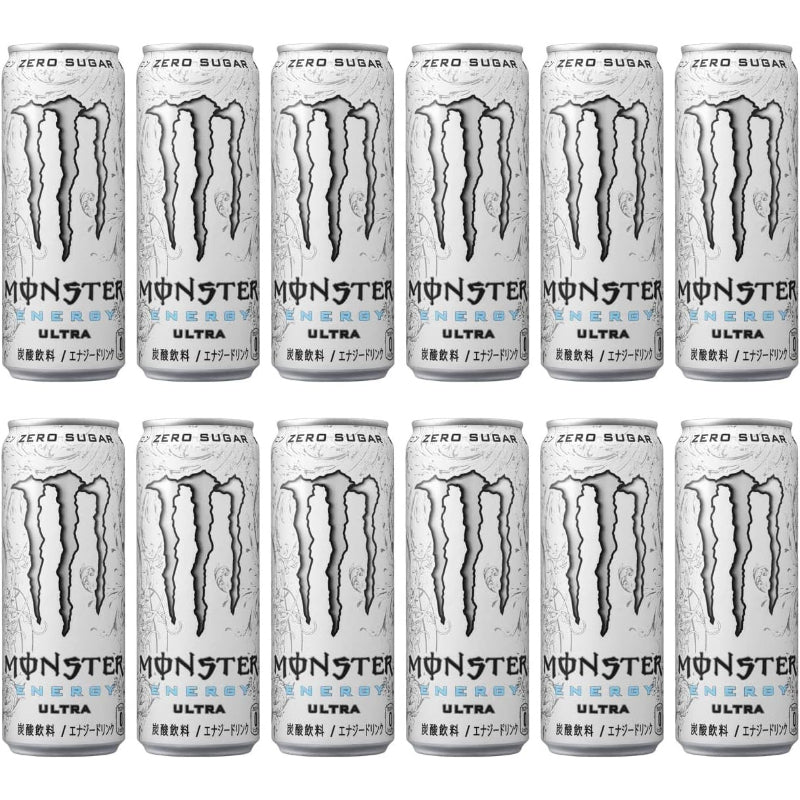 【訳あり】【賞味期限：2028.1.31】アサヒ飲料 モンスター ウルトラ缶 355ml×12本 [エナジードリンク]