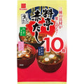 【賞味期限2026.7.31】サンジルシ 即席みそ汁料亭赤だし 10食