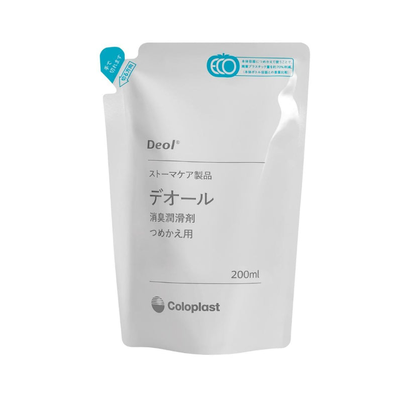 Coloplast コロプラスト デオール 消臭潤滑剤 つめかえ用 200ml