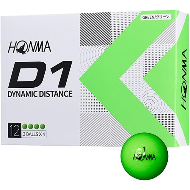 本間ゴルフ（HONMA） ゴルフボール 2022D1 BT2201 LOW 1ダース