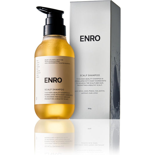 ENRO 贅沢泡スカルプシャンプー メンズ スカルプケア アミノ酸 ノンシリコン 頭皮ケア 香水シャンプー ギフト プレゼント 日本製