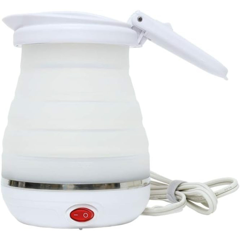 折りたためる電気ケトル ホワイト 800ml 2-3人用 MBE-TK03/WH