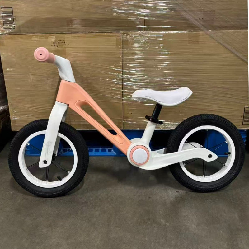 Little Bean ペダルなし自転車（ピンク＋ホワイト、12インチ）